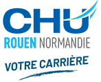 Logo du CHU et signature Votre carrière